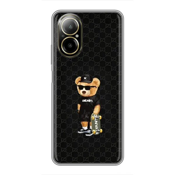 Чехол с рисунком «GUCCI Teddy» для Realme C67