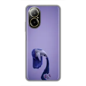 Чехол Головоломка для Realme C67 - (AlphaPrint) (Хандра)