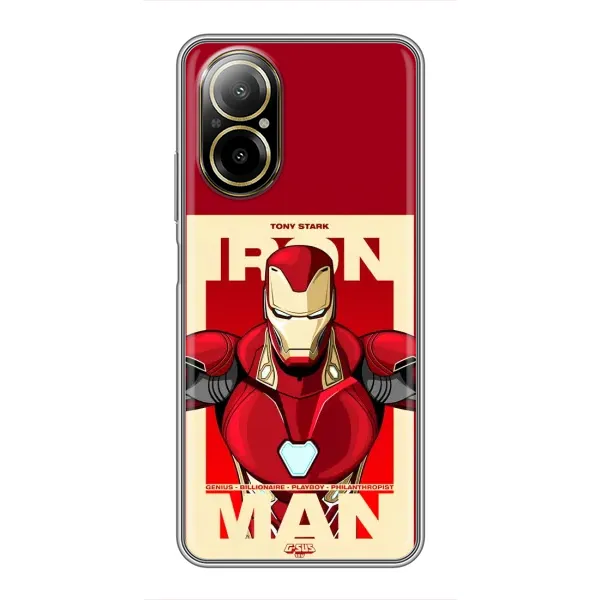Чехол с рисунком «Iron man» для Realme C67 Чехол с рисунком «Iron man» для Realme C67