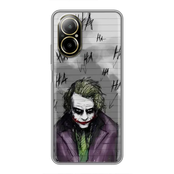 Чехол с рисунком «Joker клоун» для Realme C67 Чехол с рисунком «Joker клоун» для Realme C67