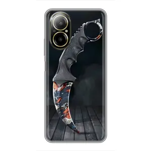 Чехол КИБЕРСПОРТ для Realme C67 (Кинжал КС ГО)