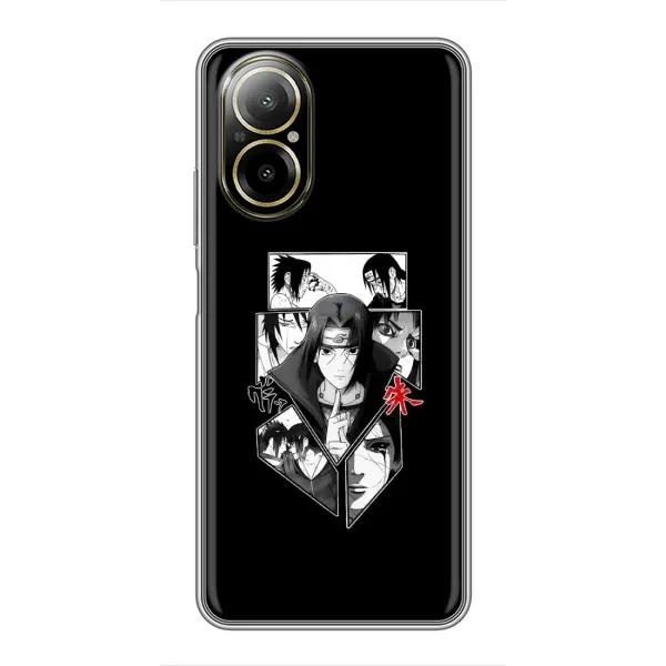Чехол с рисунком «Коллаж Итачи» для Realme C67 Чехол с рисунком «Коллаж Итачи» для Realme C67