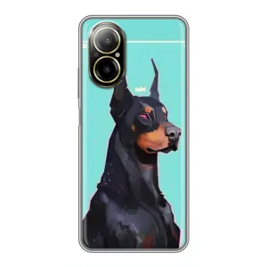 Чохол ДОБЕРМАН для Realme C67 (Король доберман)