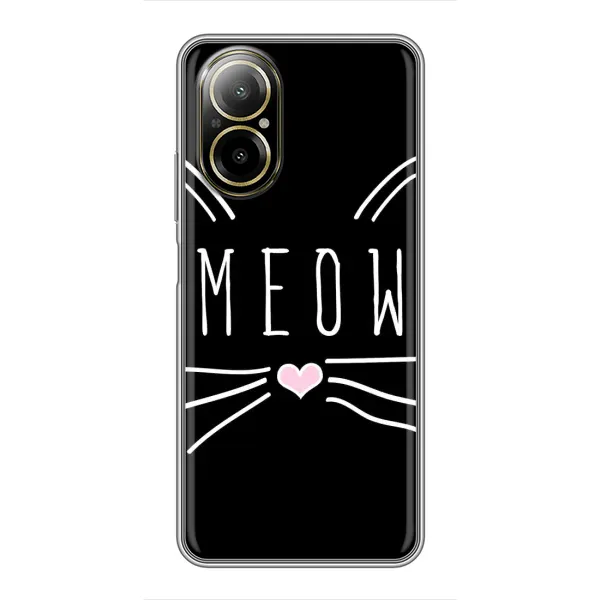 Чехол с рисунком «КОТИК MEOW» для Realme C67 Чехол с рисунком «КОТИК MEOW» для Realme C67