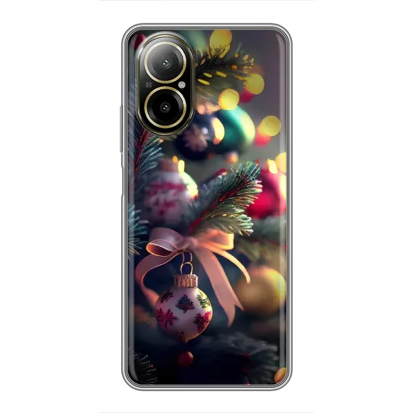 Чохол з малюнком «Гарна ялинка» для Realme C67 Чохол з малюнком «Гарна ялинка» для Realme C67