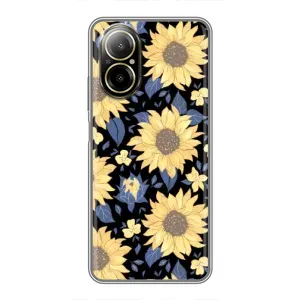 Чехлы с тематикой "ЦВЕТЫ" на Realme C67 (красивые цветы)