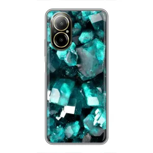 Чехол (Дорого -богато) на Realme C67 (Кристалы)