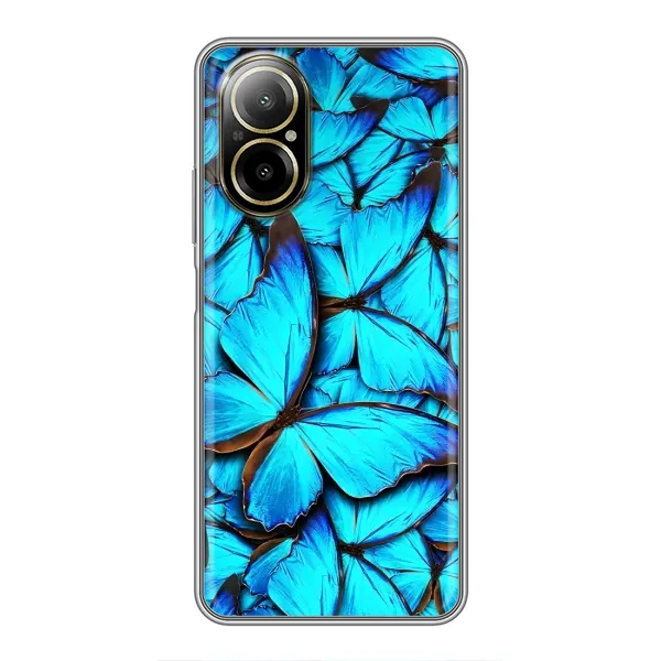 Чехол с рисунком «Крылья бабочек» для Realme C67 Чехол с рисунком «Крылья бабочек» для Realme C67