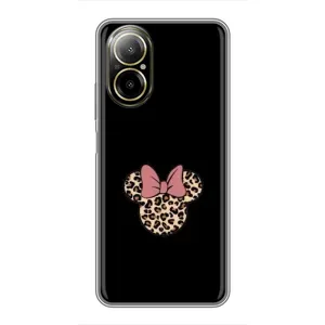 Чохол з леопардовим принтом на Realme C67 (Леопардова Мінні)