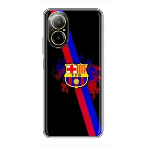 Чехол для Realme C67 (Барселона) (Лого Барсы)