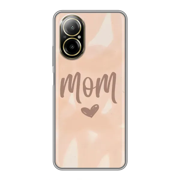 Чехол с рисунком «Love mom» для Realme C67 Чехол с рисунком «Love mom» для Realme C67
