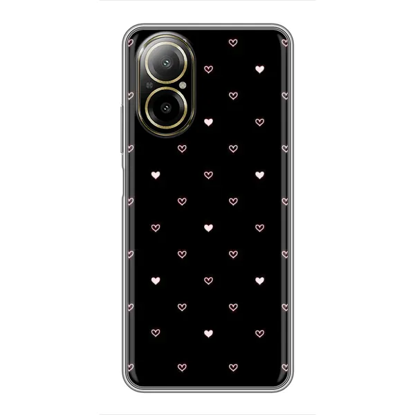 Чехол с рисунком «Маленькие сердечки» для Realme C67