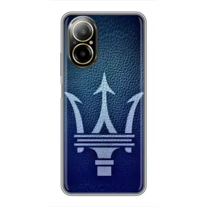 Чехлы с тематикой "Крутые машины" на Realme C67 (Лого Maserati)