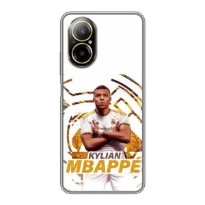 Чехол (TPU) с Футболистом на Realme C67 (Мбаппе Реал)