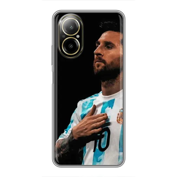 Чехол с рисунком «Месси Капитан» для Realme C67 Чехол с рисунком «Месси Капитан» для Realme C67