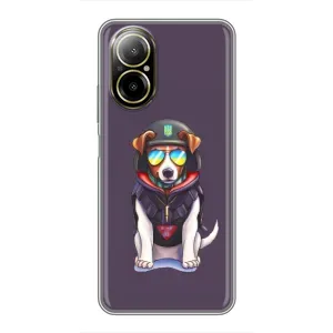 Чехол с принтом Собаки Патрон для Realme C67 (Модный Патрон)