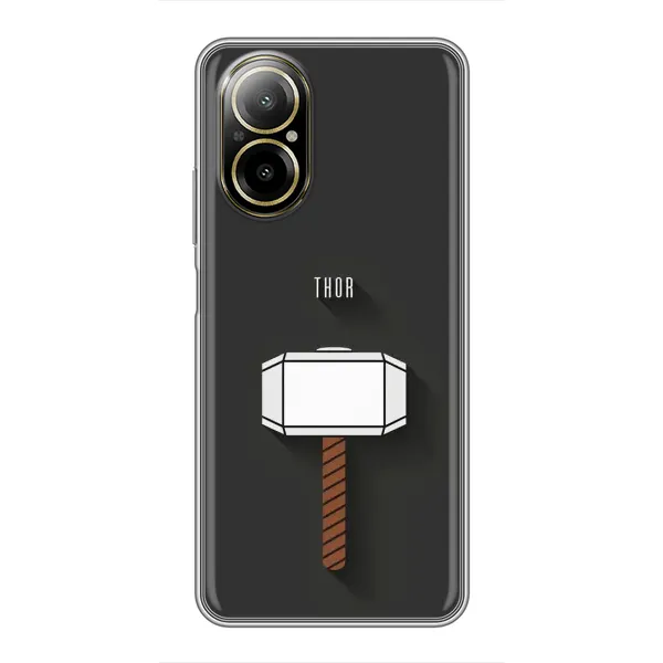 Чехол с рисунком «Молот Тора» для Realme C67