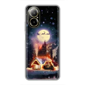 Чохли на Новий Рік Realme C67 (Настрій зимній)