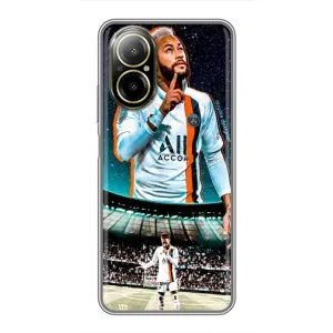 Силиконовый Чехол Realme C67 (Неймар ПСЖ)