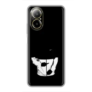 Силиконовый Чехол на Realme C67 с картинкой Nike (Nike стиль)