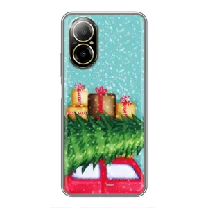 Чохол новорічна ялинка на Realme C67 (Новорічний настрій)