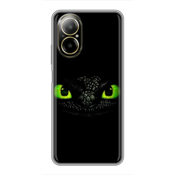 Чехол с рисунком «Глаза Беззубика» для Realme C67 Чехол с рисунком «Глаза Беззубика» для Realme C67