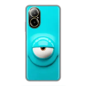 Силиконовые Чехлы (смешные стикеры) для Realme C67 (Одноглазик)