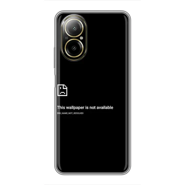 Чехол с рисунком «Ошибка» для Realme C67 Чехол с рисунком «Ошибка» для Realme C67