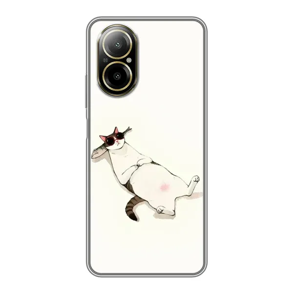 Чехол с рисунком «Отдых» для Realme C67