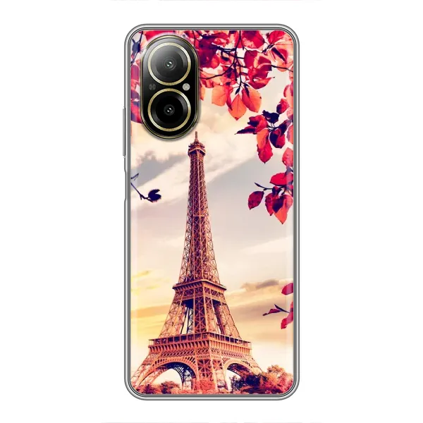 Чехол с рисунком «Paris photo» для Realme C67 Чехол с рисунком «Paris photo» для Realme C67