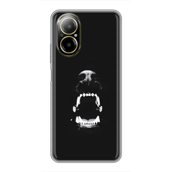 Чехол с рисунком «Пасть добермана» для Realme C67 Чехол с рисунком «Пасть добермана» для Realme C67