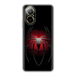 Чехол Супергерой Человека Паука на Realme C67 (Паук)