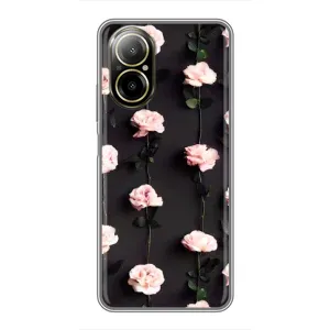 Чехлы с принтом Розочки для Realme C67 (Розы)