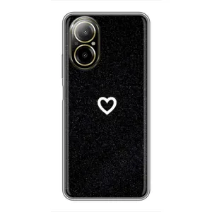 Чехлы с тематикой "Маленькие Сердечки" на Realme C67 (Сердечко)