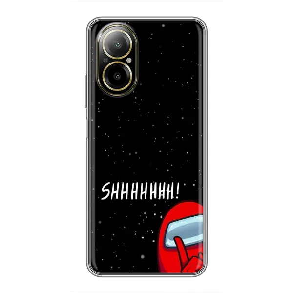 Чехол с рисунком «SHHHHH» для Realme C67 Чехол с рисунком «SHHHHH» для Realme C67