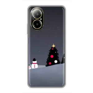 Чохли на Новий Рік Realme C67 (Сніговички)
