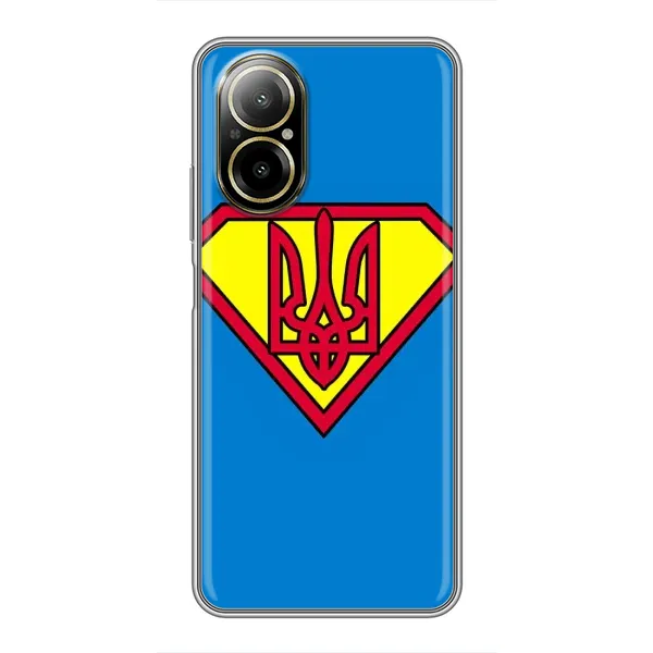 Чехол с рисунком «Super - Герб» для Realme C67 Чехол с рисунком «Super - Герб» для Realme C67