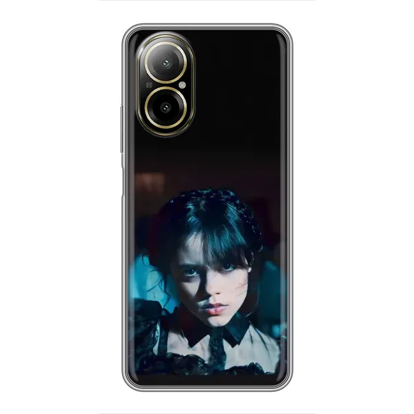 Чехол с рисунком «Танец Уэнсдей» для Realme C67 Чехол с рисунком «Танец Уэнсдей» для Realme C67