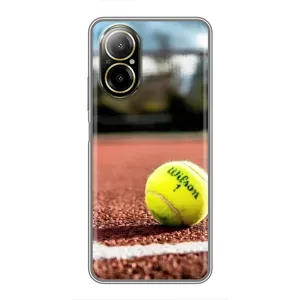Чехлы с принтом Спортивная тематика для Realme C67 (Теннисный корт)