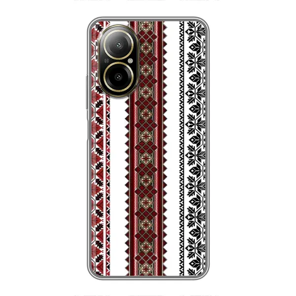 Чехол с рисунком «Вышиваночки» для Realme C67 Чехол с рисунком «Вышиваночки» для Realme C67