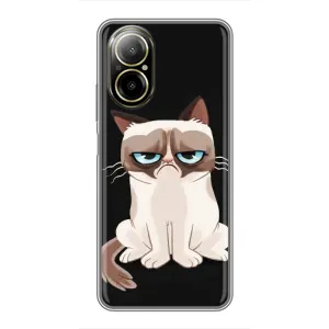 Чохол на тематику: Коти для Realme C67 (Погляд кота)