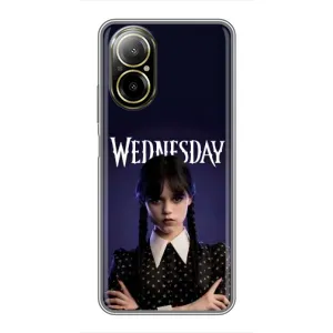 Чехлы с принтом Уэнсдей на Realme C67 (Wednesdey)