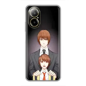 Чохли з героями АНИМЕ на Realme C67 (Ягамі виріс)