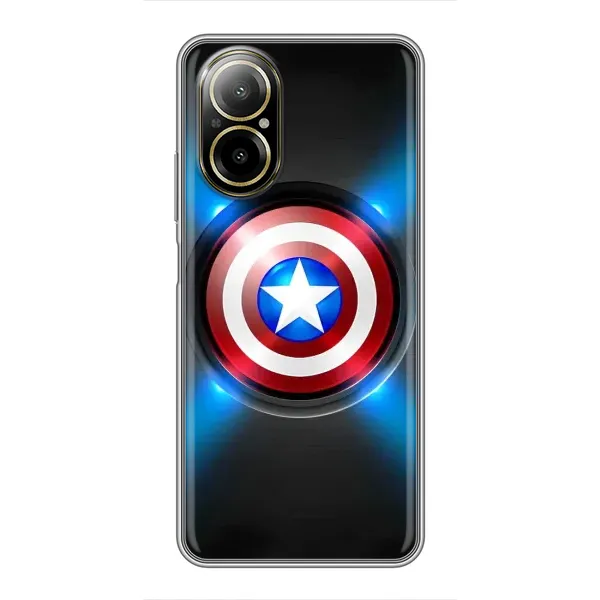 Чохол з малюнком «Яскраий Щит Капітана» для Realme C67