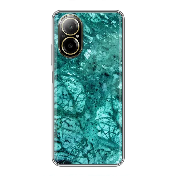 Чехол с рисунком «Зеленый мрамор» для Realme C67 Чехол с рисунком «Зеленый мрамор» для Realme C67