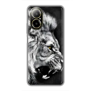 Чохол з картинкою на Realme C67 (Злий Лев)