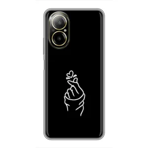 Чехлы (Знак сердечка) на Realme C67 (Знак Сердечка)