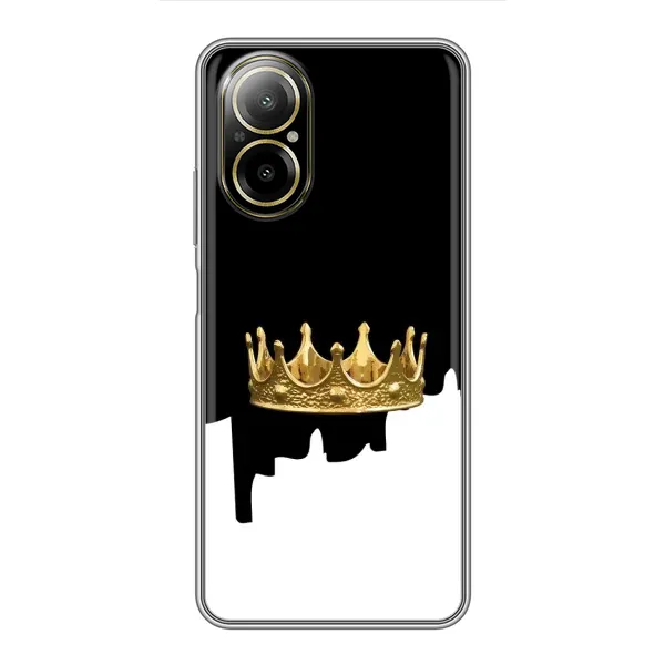 Чехол с рисунком «Золотая корона» для Realme C67 Чехол с рисунком «Золотая корона» для Realme C67