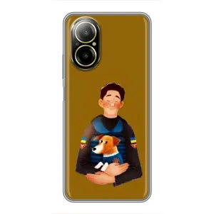 Чехол с принтом для Realme C67 (ЗСУ Патрон)