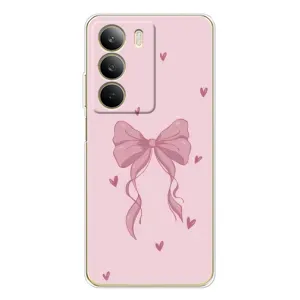 Чохол банти для Realme C71 (Бант на рожевому)